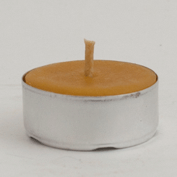 Yazla Arı Çiftliği Tealight Balmumu Mum 10'lu Paket