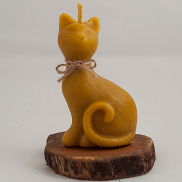 Yazla Arı Çiftliği Büyük Kedi Mum