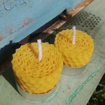 Yazla Arı Çiftliği Minik Sarma Mum