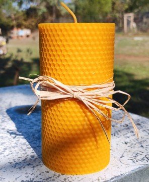 Yazla Arı Çiftliği 8x15 cm Sarma Mum