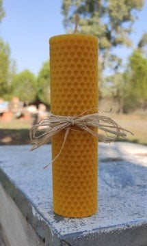 Yazla Arı Çiftliği 4x15 cm Sarma Mum