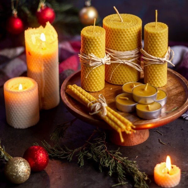 Yazla Arı Çiftliği Mum Sepeti