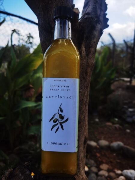 Yazla Arı Çiftliği Soğuk Sıkım Erken Hasat Zeytinyağı 1 Litre